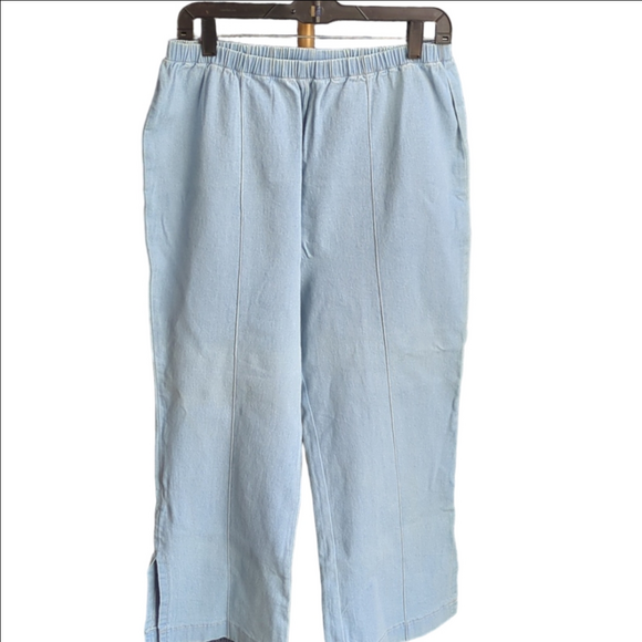 Denim&Co Pants - Denim & Co. Comfy Knit Denim, Medium‎ Size